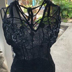 2 for $12!! 🎭Sexy Black Sequin Long Dress